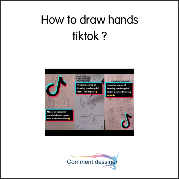 How to draw hands tiktok